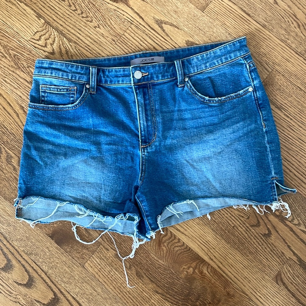 EUC Joe’s Jeans High Waisted Distressed Shorts